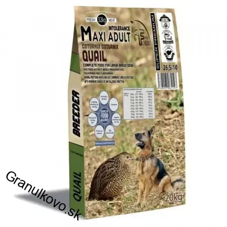 Fresh Farm Quail Light&Sterility Adult Medium&Maxi 20kg
