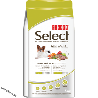 Select Adult Mini Lamb & Rice 28/17 3kg